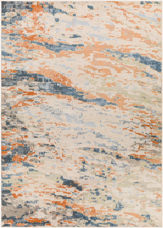 Pisa PSS-2339 6' x 9' Machine Woven Area Rug