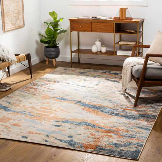 Pisa PSS-2339 6' x 9' Machine Woven Area Rug