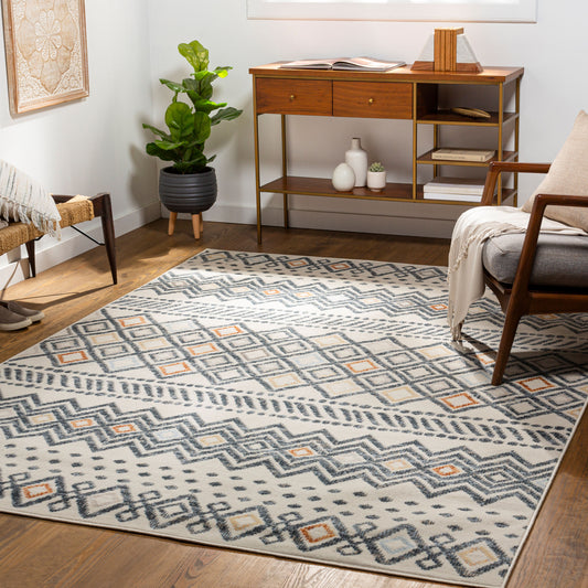 Pisa PSS-2340 8' x 10' Machine Woven Area Rug