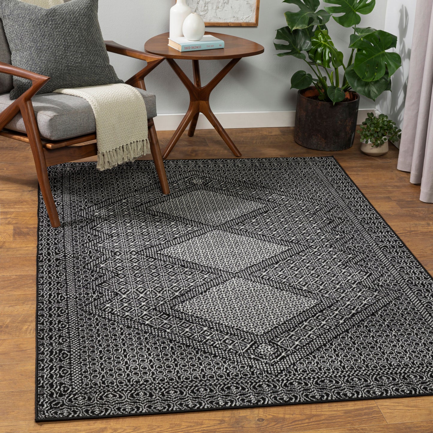 Alfombra tejida a máquina Pisa PSS-2346 de 8' x 10'