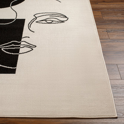 Alfombra tejida a máquina Pisa PSS-2347 de 1,52 m x 2,13 m