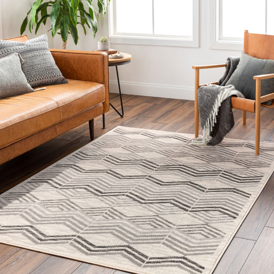 Pisa PSS-2352 8' x 10' Machine Woven Area Rug