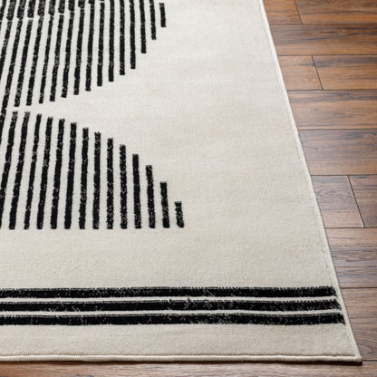 Pisa PSS-2364 6' x 9' Machine Woven Area Rug