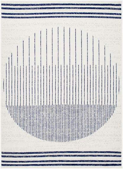 Pisa PSS-2374 6' x 9' Machine Woven Area Rug