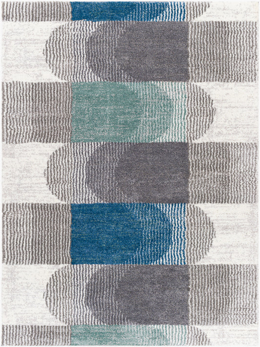 Alfombra tejida a máquina Portofino PTF-2312 de 2,7 x 3,6 m