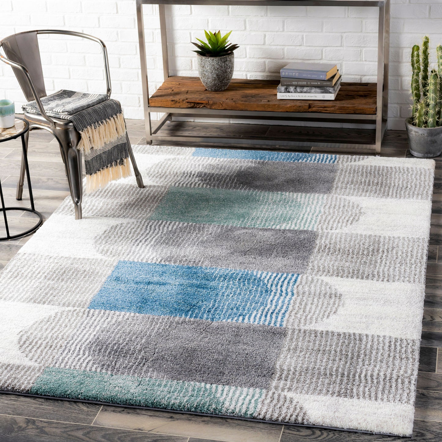 Alfombra tejida a máquina Portofino PTF-2312 de 2,7 x 3,6 m