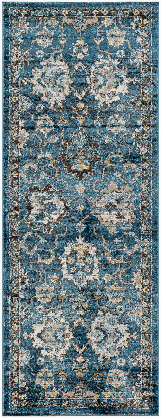 Pertek PTK-2302 7ft Runner Machine Woven Runner Rug