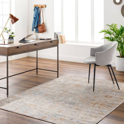 Pertek PTK-2304 5' x 7' Machine Woven Area Rug