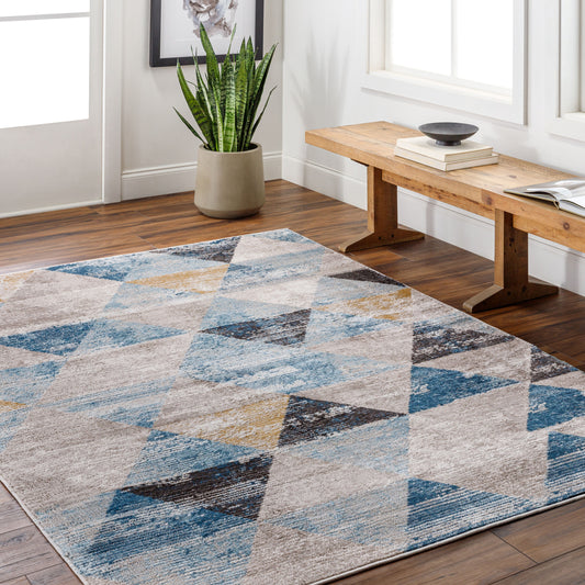 Pertek PTK-2312 9' x 12' Machine Woven Area Rug