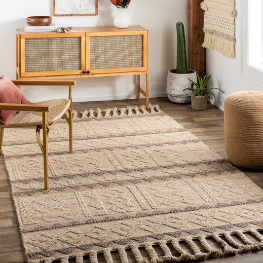 Preston PTN-2301 2' x 3' Handmade Accent Rug