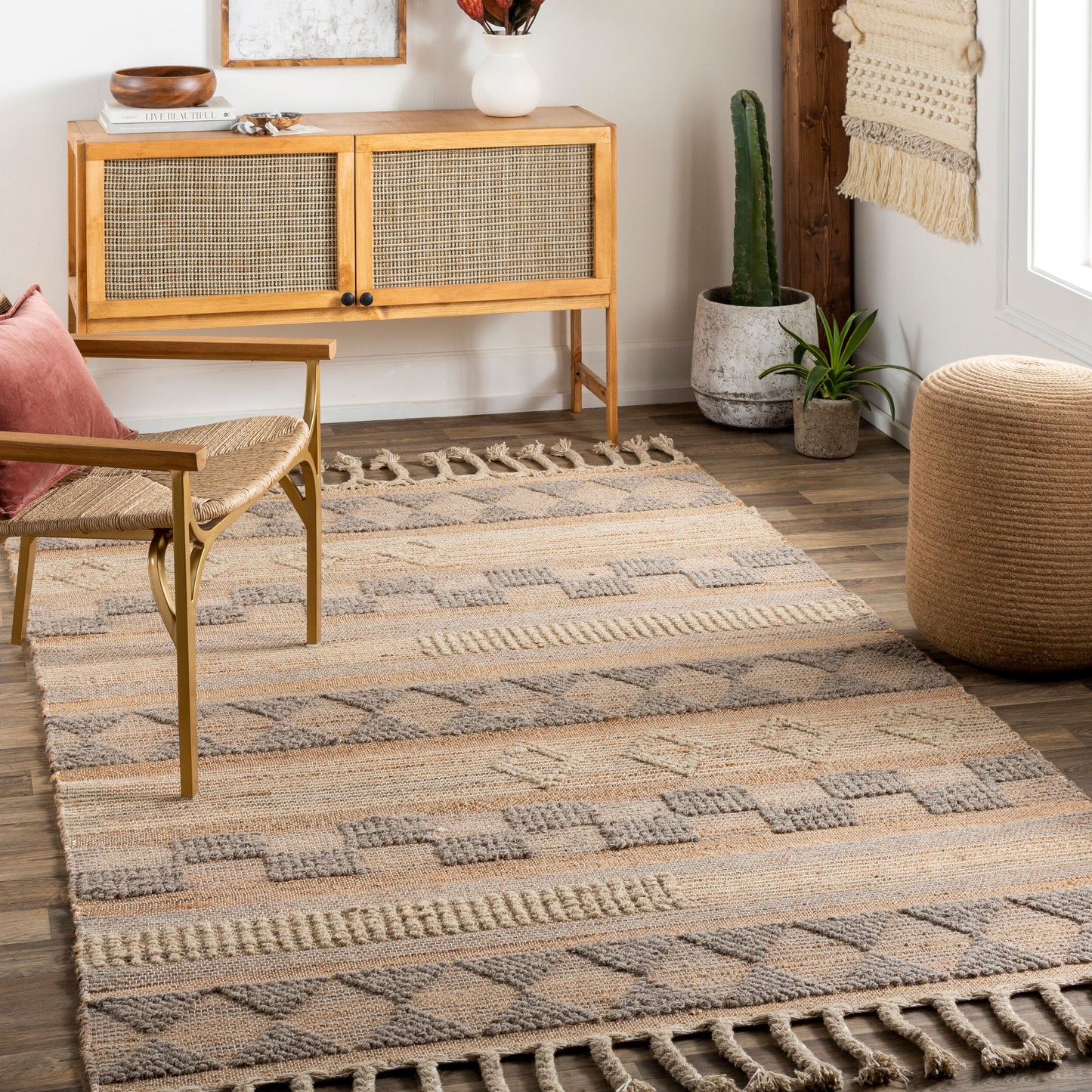 Preston PTN-2302 2' x 3' Handmade Accent Rug