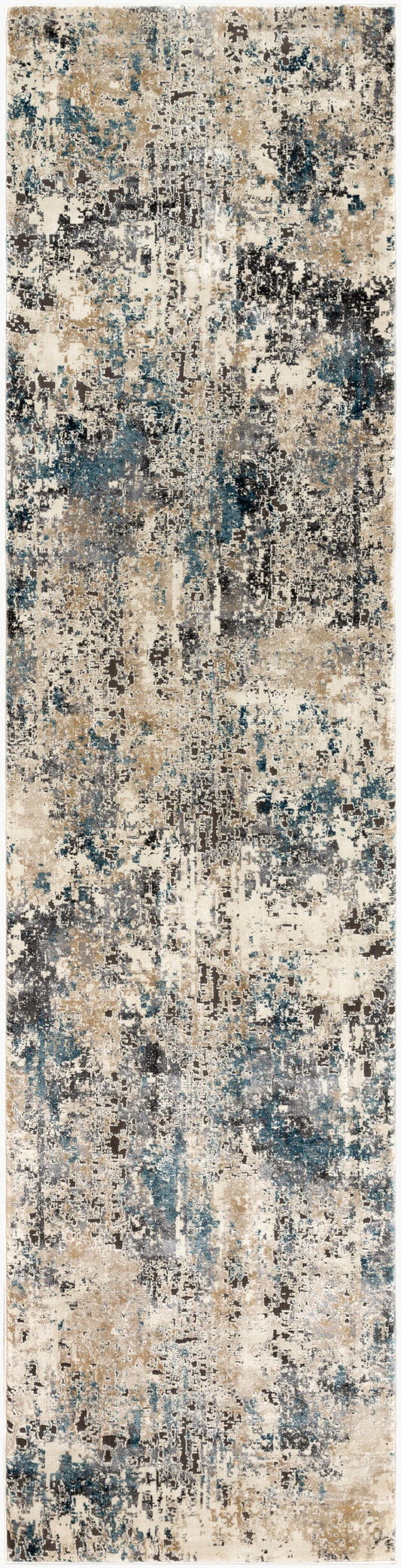 Pune PUN-2301 10ft Runner Machine Woven Runner Rug