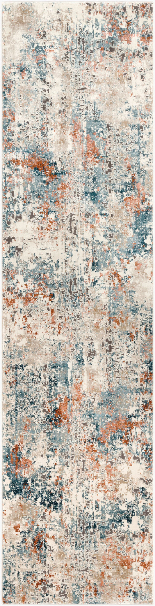 Pune PUN-2302 10ft Runner Machine Woven Runner Rug