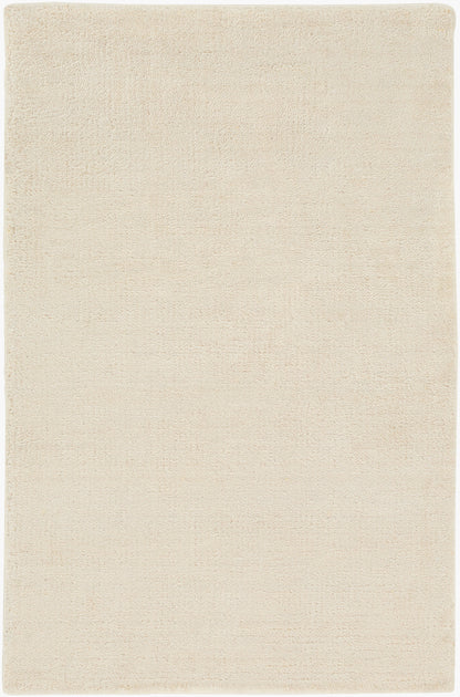 Alfombra decorativa de seda sintética hecha a mano Pure PUR-3003 de 2' x 3'