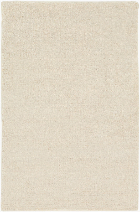 Alfombra decorativa de seda sintética hecha a mano Pure PUR-3003 de 2' x 3'