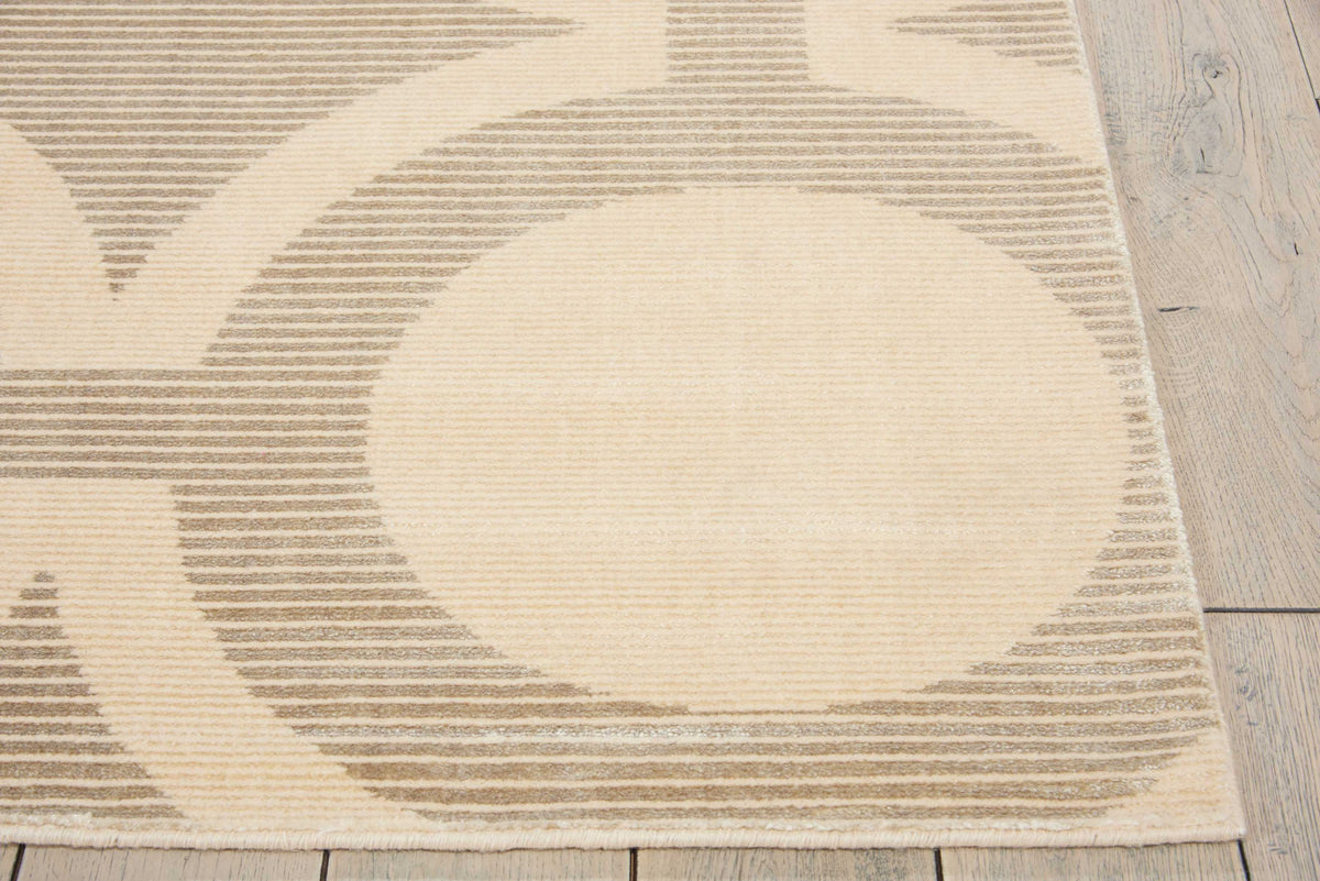 Luminance LUM01 Cream Grey Loomed Rug