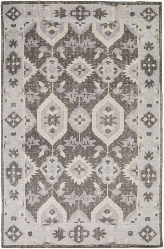 Pazar PZR-6006 2' x 3' Handmade Wool Accent Rug