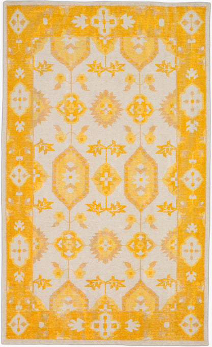 Pazar PZR-6007 2' x 3' Handmade Wool Accent Rug
