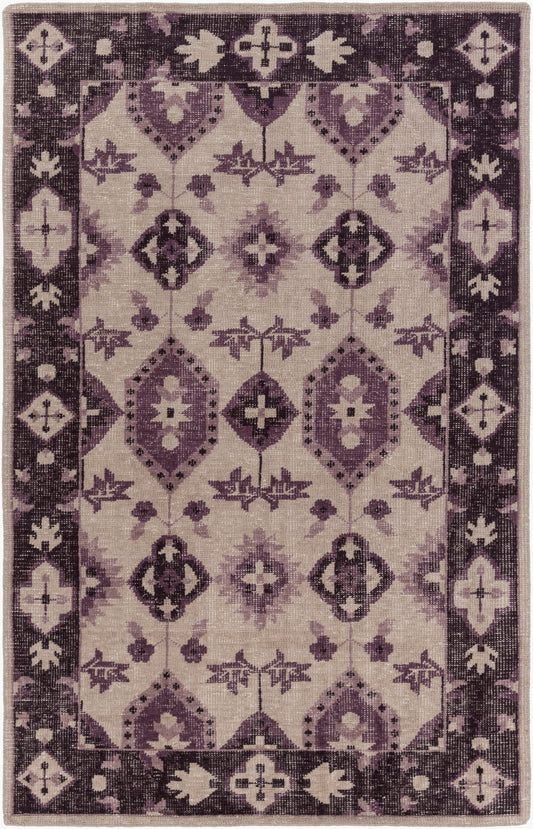Pazar PZR-6009 5' x 9' Handmade Wool Area Rug
