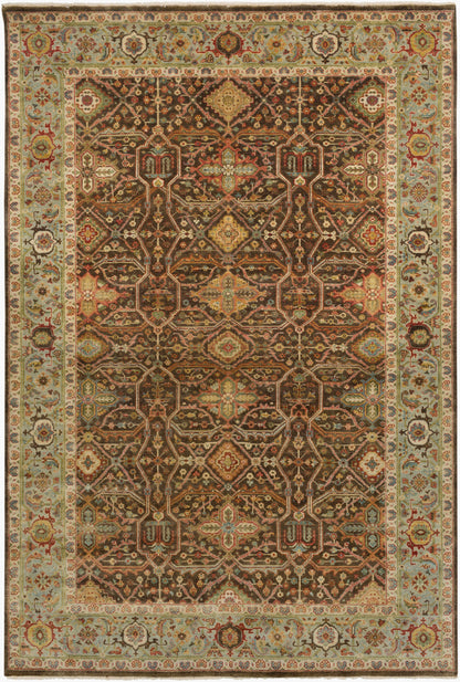 Pazyryk PZY-1000 2' x 3' Handmade Wool Accent Rug