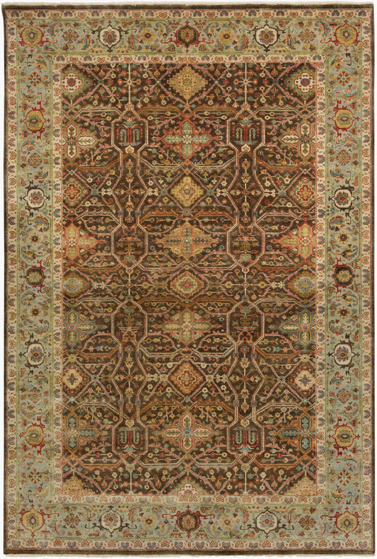 Pazyryk PZY-1000 2' x 3' Handmade Wool Accent Rug