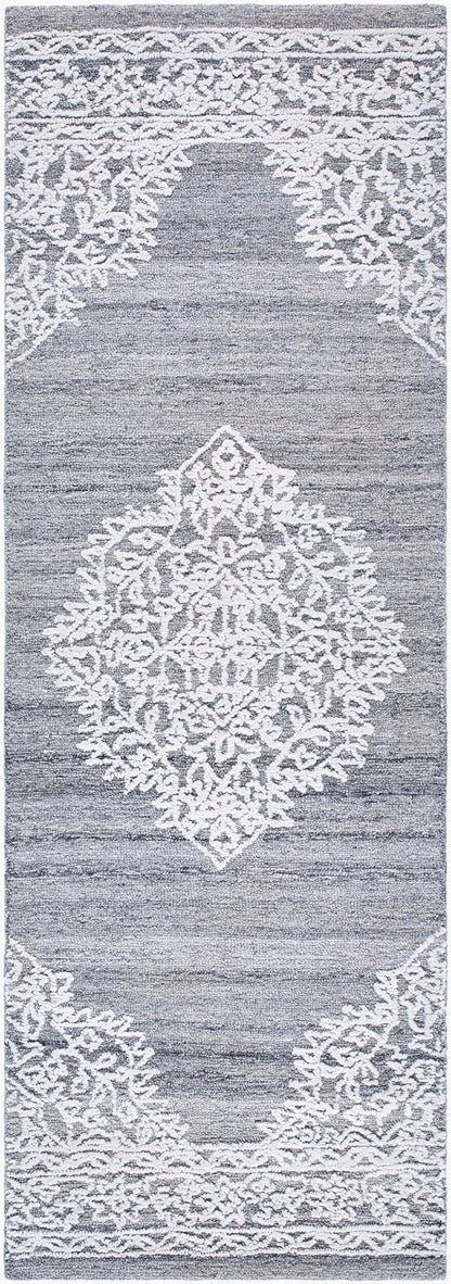 Piazza PZZ-2301 8ft Runner Handmade Recyled Runner Rug
