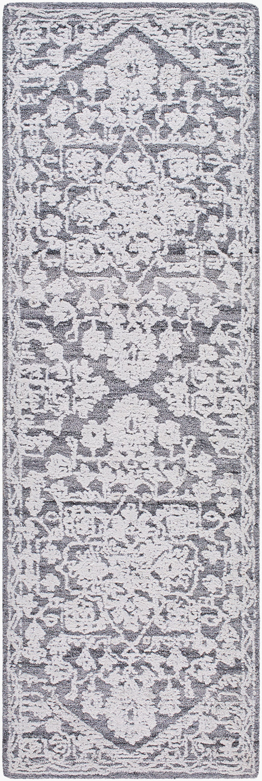 Piazza PZZ-2303 8ft Runner Handmade Recyled Runner Rug