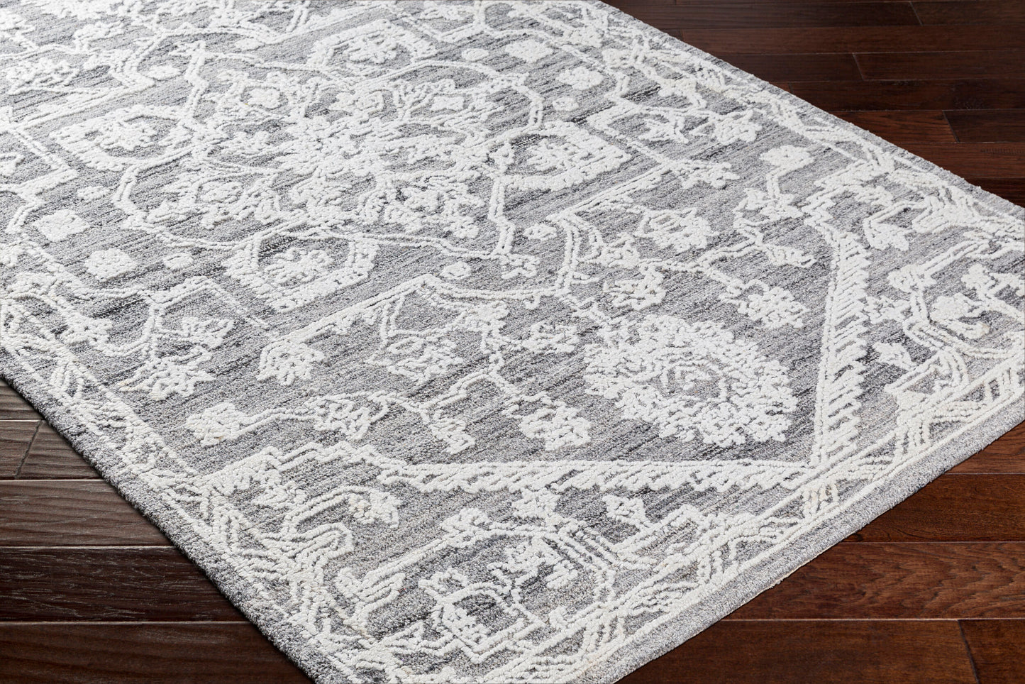Piazza PZZ-2303 2' x 3' Handmade Recyled Accent Rug