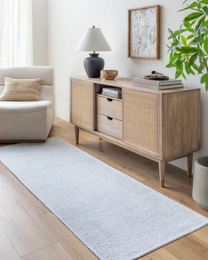 Quebec QBC-2300 7ft Runner Machine Woven Washable Runner Rug