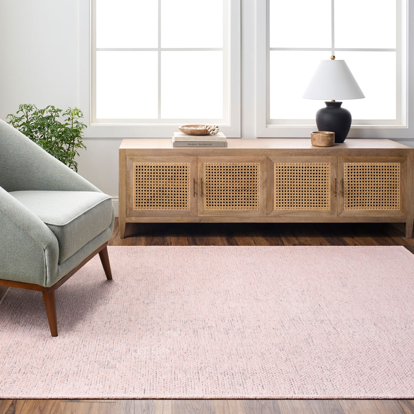 Quebec QBC-2305 8' x 10' Machine Woven Washable Area Rug