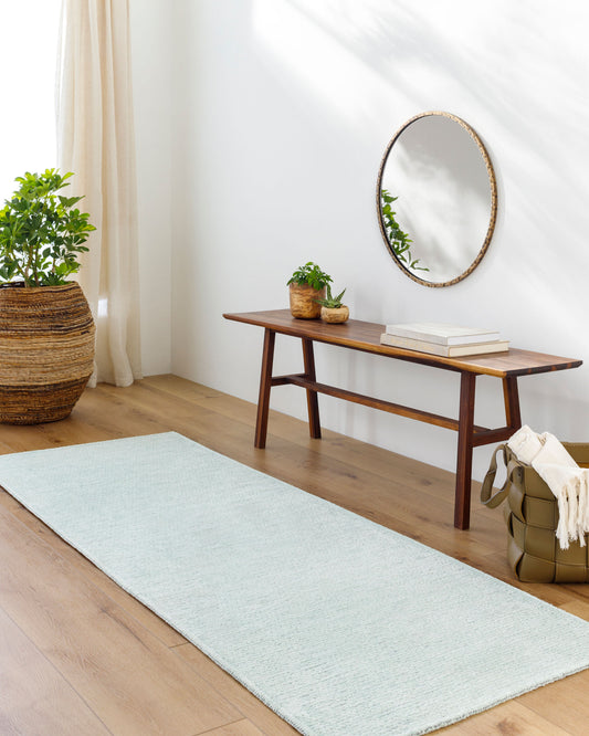 Quebec QBC-2307 10ft Runner Machine Woven Washable Runner Rug