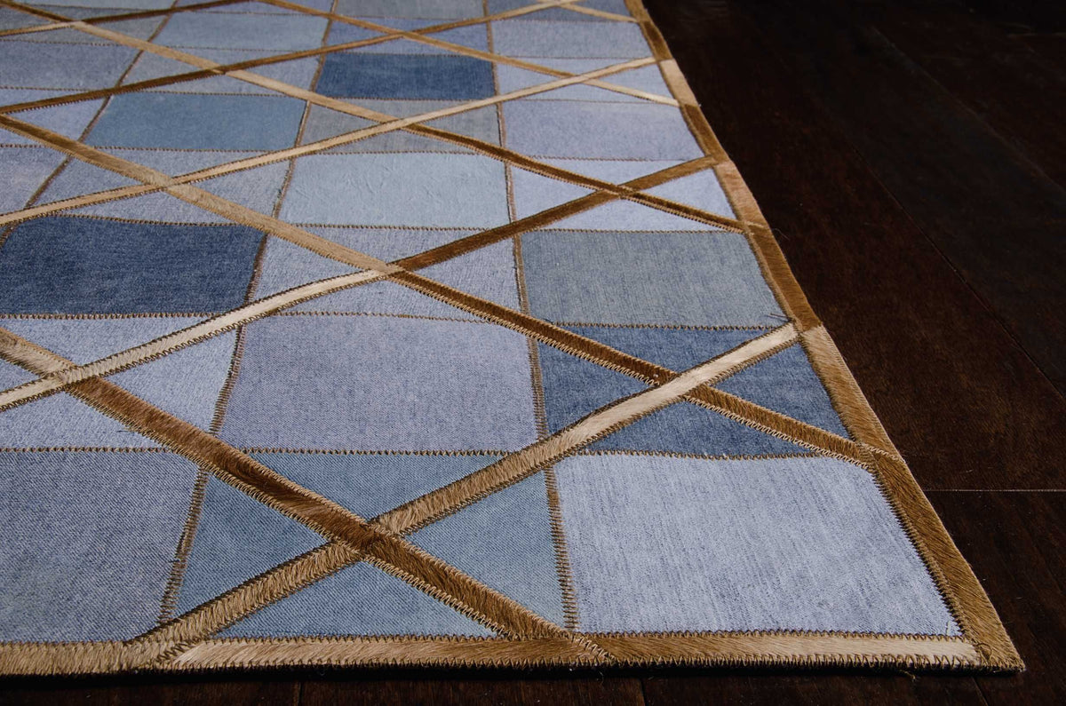 Barclay Butera Cooper COP01 Denim Woven Rug