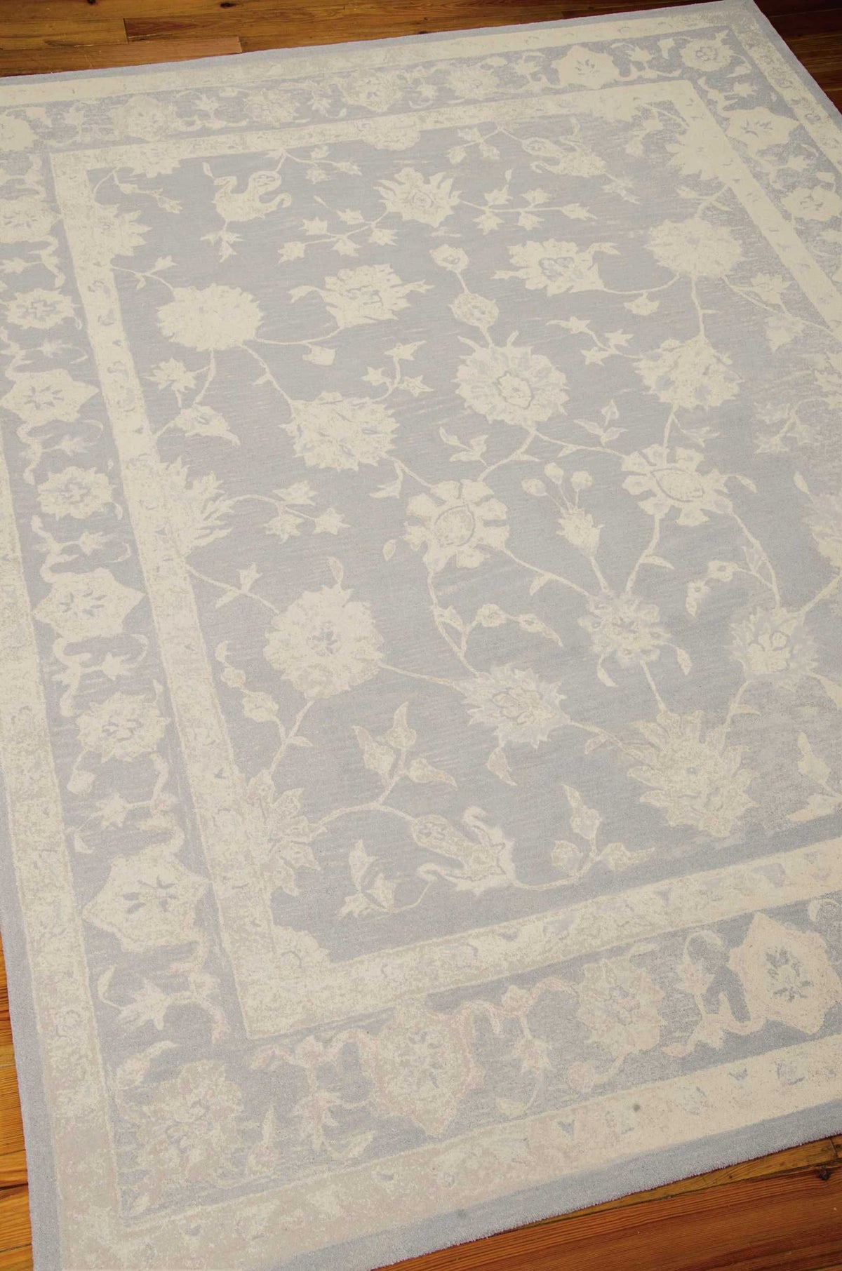 Zephyr ZEP02 Light Blue Tufted Rug