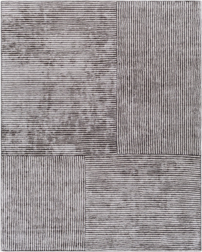 Alfombra de seda sintética hecha a mano Quartz QTZ-5038 de 8' x 10'