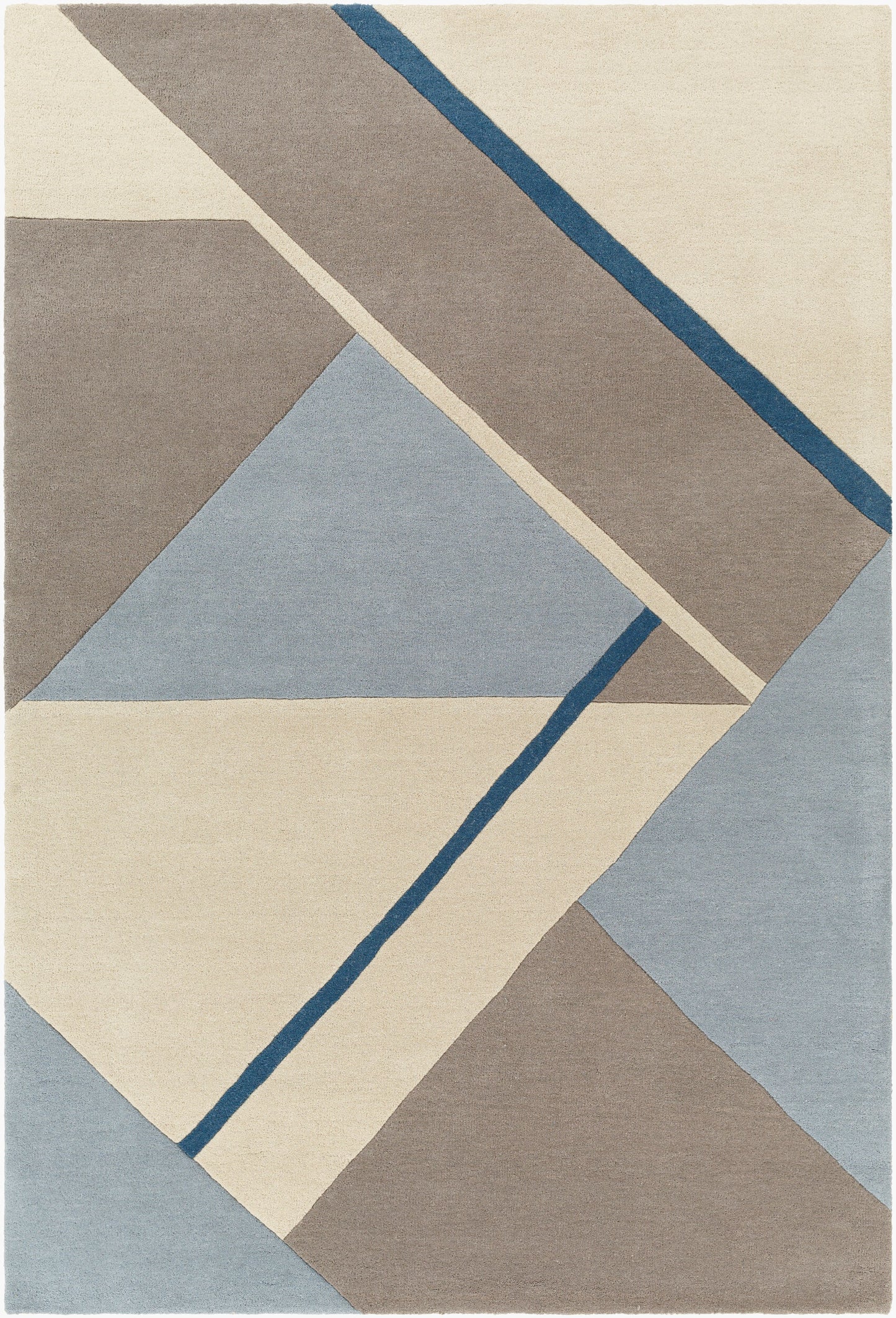 Queens QUN-2306 2' x 3' Handmade Wool Accent Rug