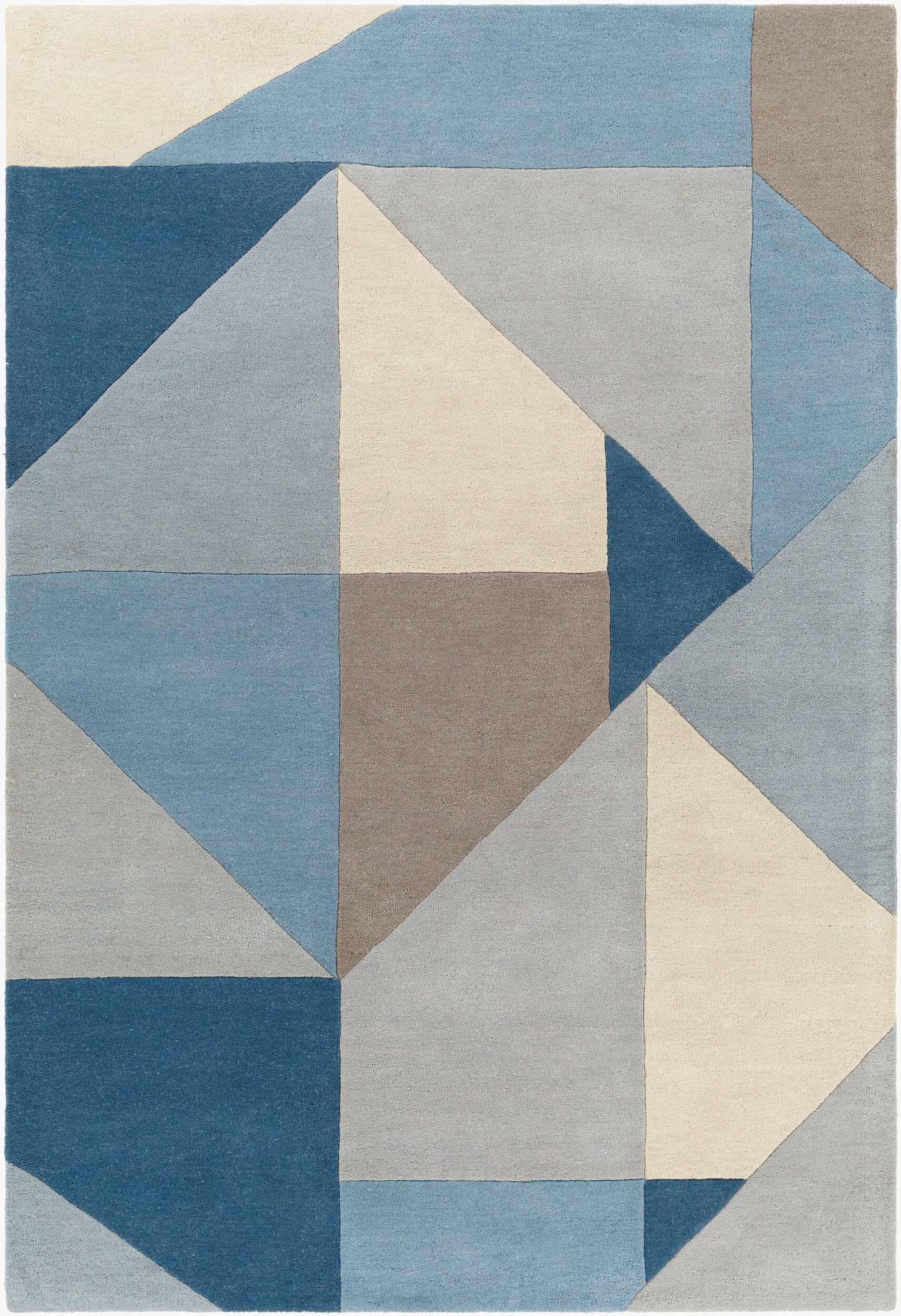 Alfombra decorativa de lana hecha a mano Queens QUN-2309 de 90 x 150 cm