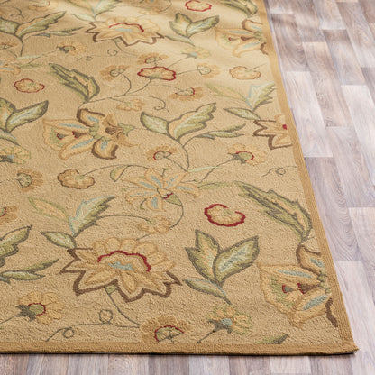 Alfombra Rain RAI-1011 de 2,7 x 3,6 m para interior y exterior, hecha a mano