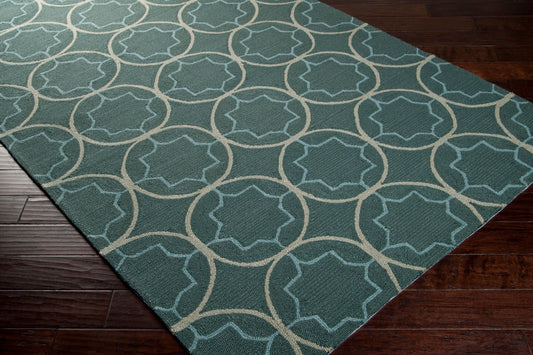 Alfombra Rain RAI-1093 de 2,7 x 3,6 m para interior y exterior, hecha a mano