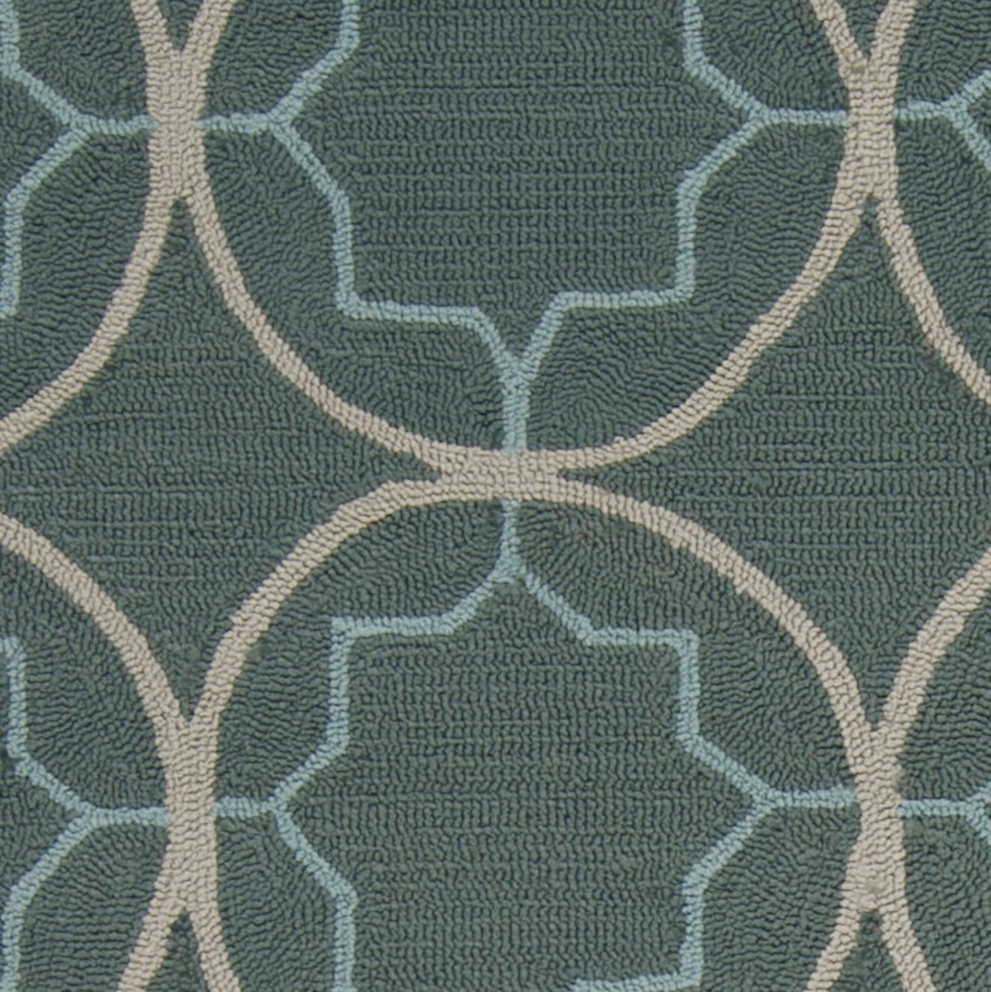 Alfombra Rain RAI-1093 de 2,7 x 3,6 m para interior y exterior, hecha a mano