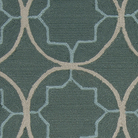 Alfombra Rain RAI-1093 de 2,7 x 3,6 m para interior y exterior, hecha a mano