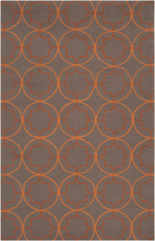 Alfombra Rain RAI-1095 de 1,52 m x 2,44 m para interior y exterior, hecha a mano