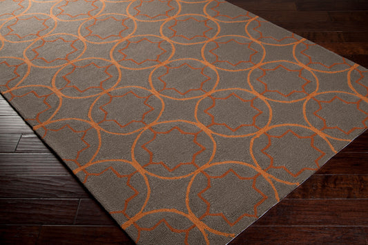 Alfombra Rain RAI-1095 de 1,52 m x 2,44 m para interior y exterior, hecha a mano