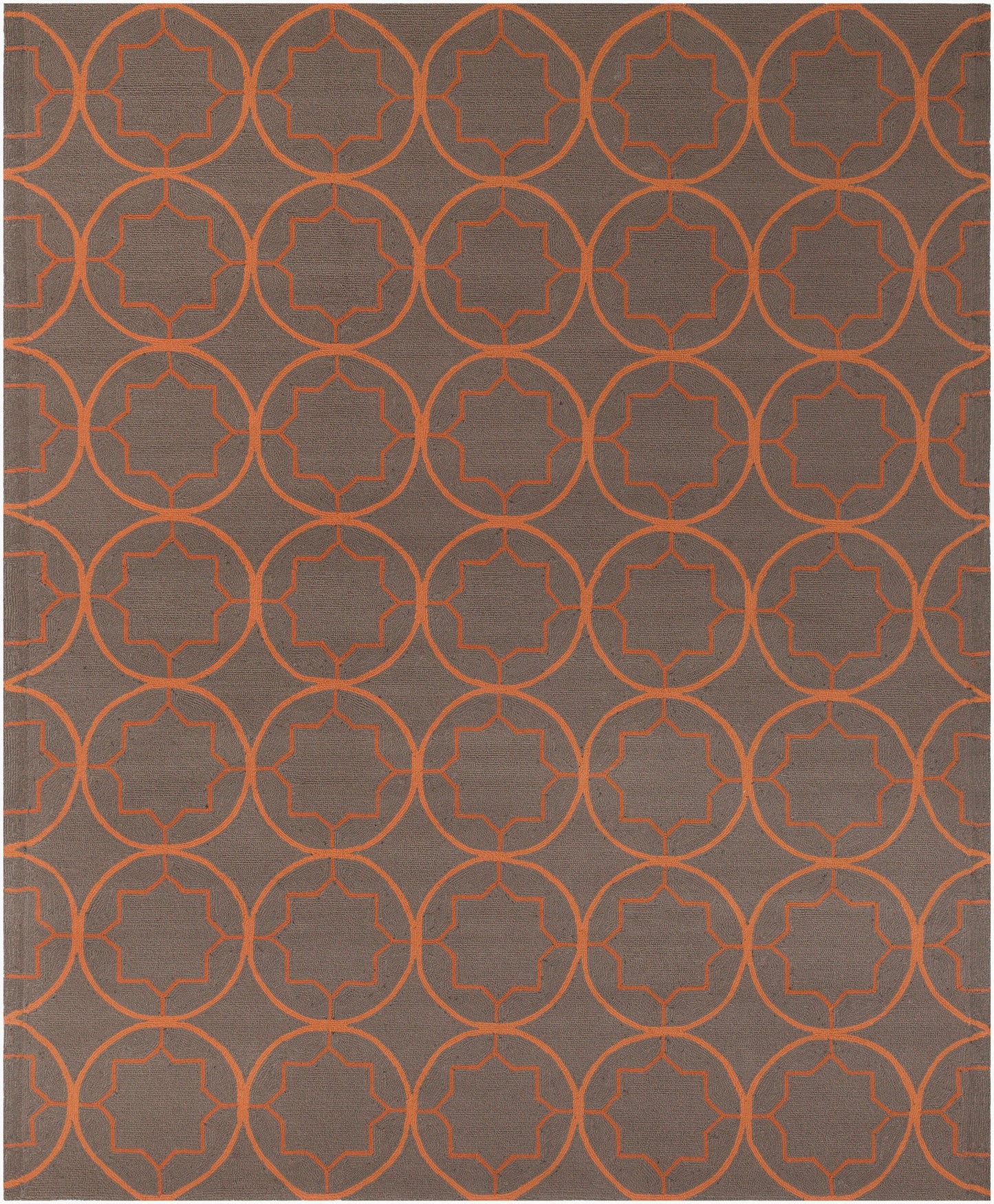 Alfombra Rain RAI-1095 de 8' x 10' para interior y exterior, hecha a mano