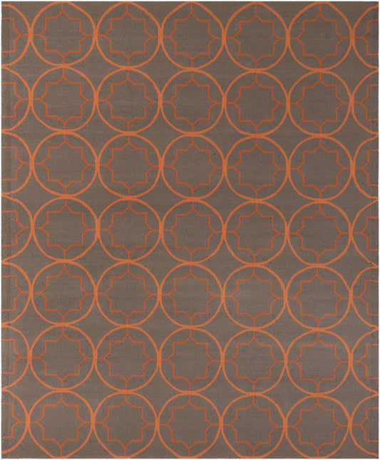 Alfombra Rain RAI-1095 de 8' x 10' para interior y exterior, hecha a mano