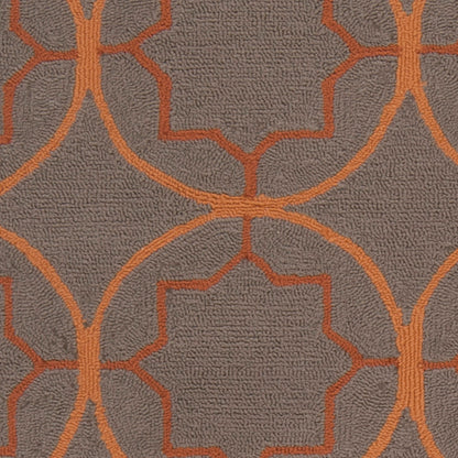 Alfombra Rain RAI-1095 de 1,52 m x 2,44 m para interior y exterior, hecha a mano