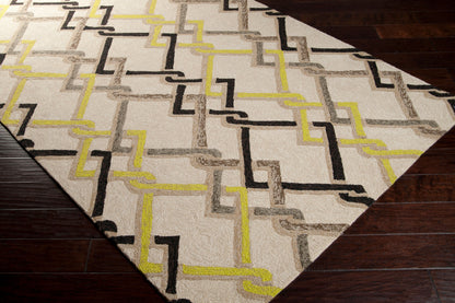 Alfombra Rain RAI-1122 de 2,7 x 3,6 m para interior y exterior, hecha a mano