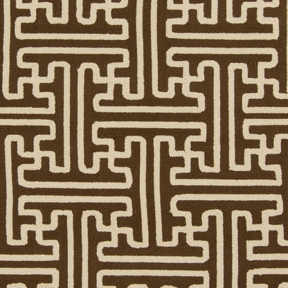 Alfombra Rain RAI-1190 de 2,7 x 3,6 m para interior y exterior, hecha a mano