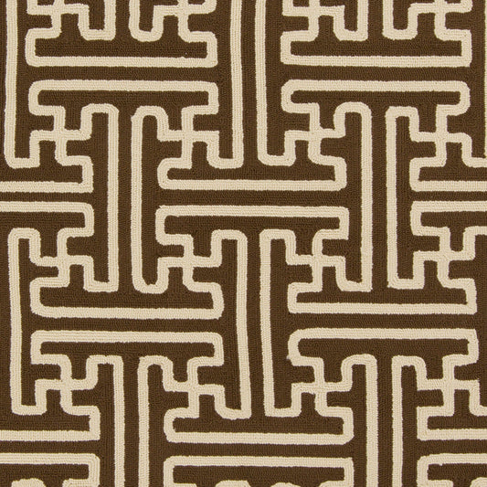 Alfombra Rain RAI-1190 de 2,7 x 3,6 m para interior y exterior, hecha a mano
