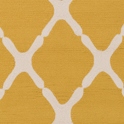 Alfombra decorativa para interiores y exteriores Rain RAI-1243 de 2' x 3' hecha a mano