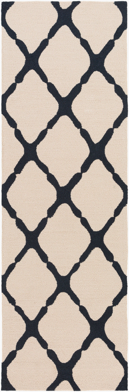 Rain RAI-1246 8ft Runner Handmade Indoor/Outdoor Runner Rug